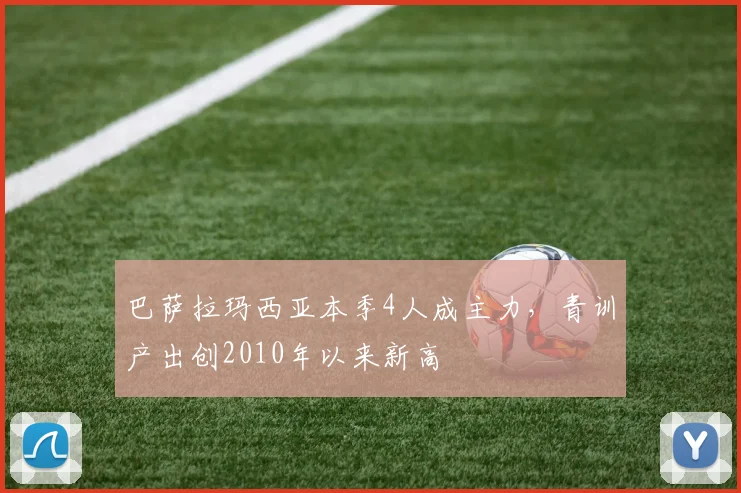 巴萨拉玛西亚本季4人成主力，青训产出创2010年以来新高